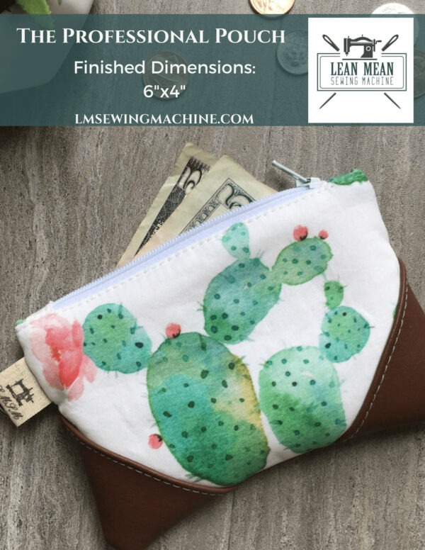 Professional Pouch sewing pattern