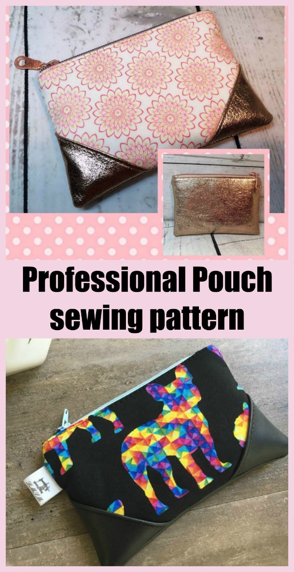 Professional Pouch sewing pattern