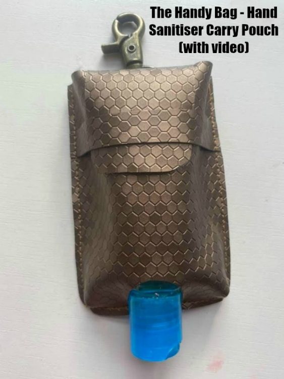 Sew a Hand Sanitizer Holder (3 patterns with videos) Sew Modern Bags