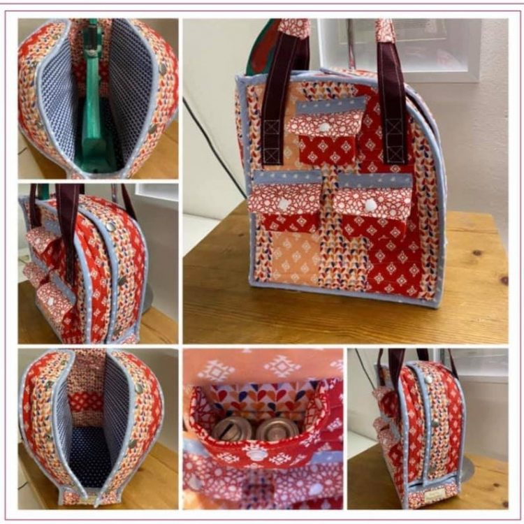 Pi Rivet Press Carry Bag (with video) - Sew Modern Bags