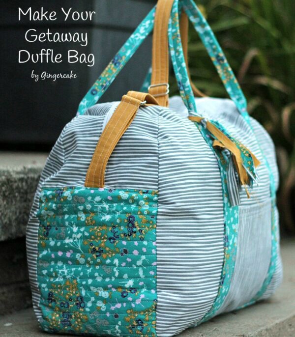 Duffle Luggage Bag (2 sizes) sewing pattern