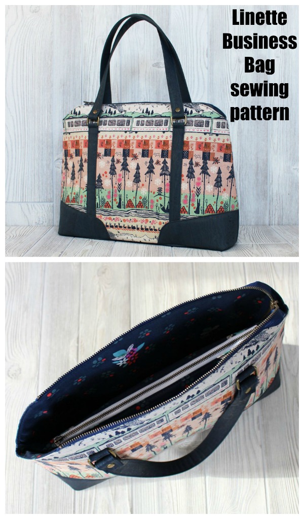 Linette Business Bag sewing pattern