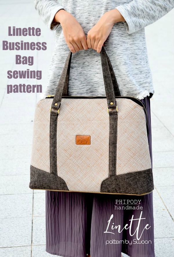 Linette Business Bag sewing pattern