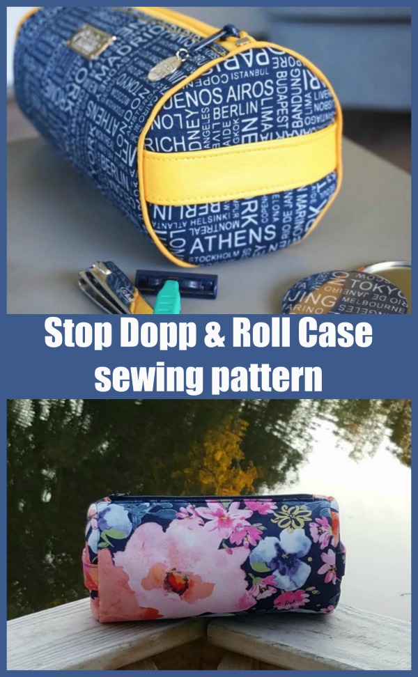 Stop Dopp And Roll Case sewing pattern