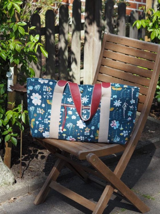 Toulouse French Market Tote Bag Sew Modern Bags