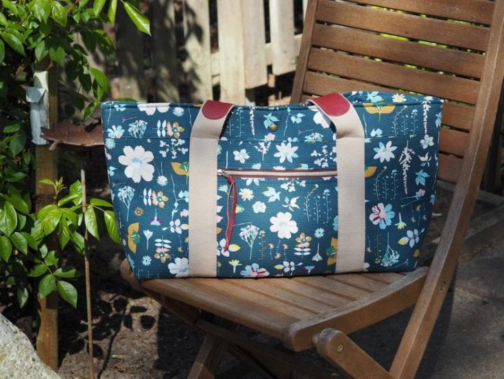 Toulouse French Market Tote Bag Sew Modern Bags