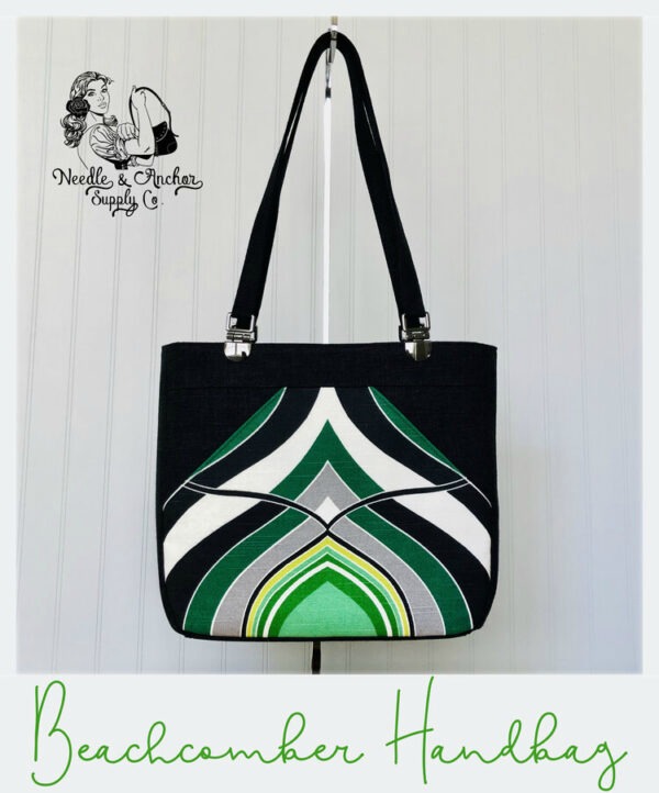 Sewing pattern for the Beachcomber Tote and Handbag (2 sizes), bags which are beautiful, classy and spacious!