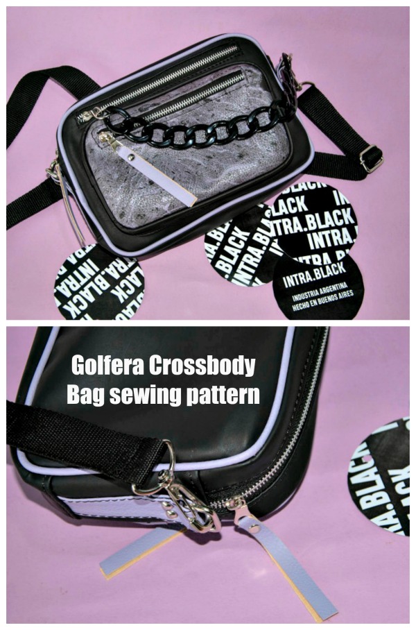 Golfera Crossbody Bag sewing pattern