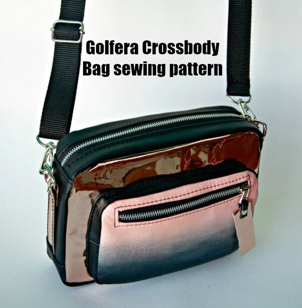 Golfera Crossbody Bag sewing pattern