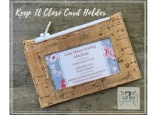 Keep It Close Card Holder sewing pattern