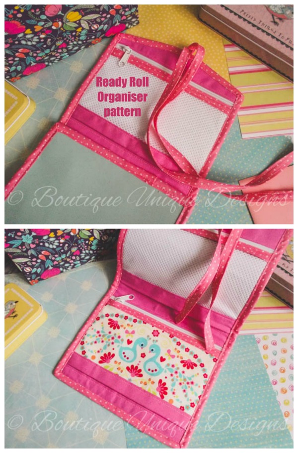 Ready Roll Organiser sewing pattern