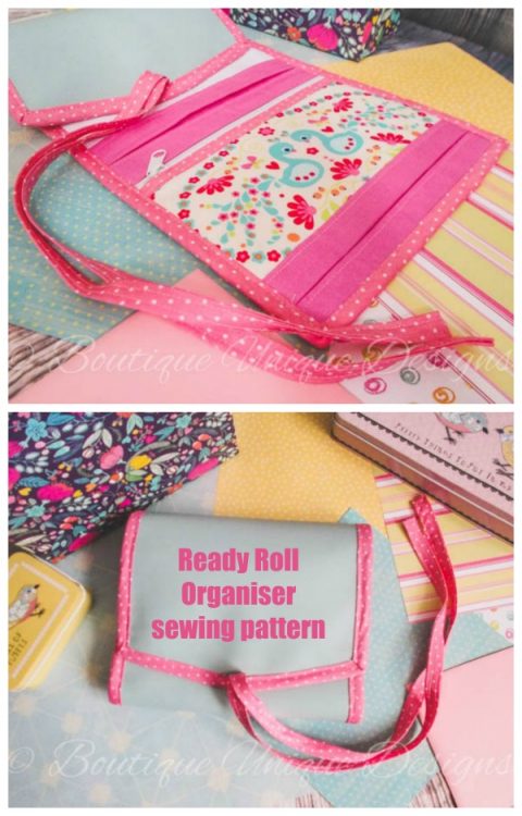 Ready Roll Organiser sewing pattern - Sew Modern Bags