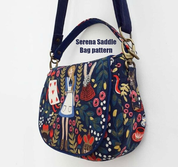 Serena Saddle Bag sewing pattern