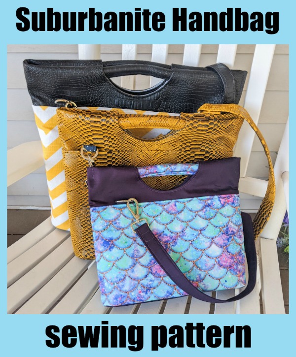 Suburbanite Handbag sewing pattern