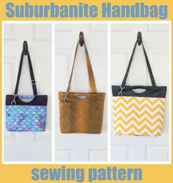 Suburbanite Handbag sewing pattern