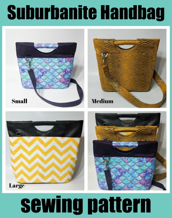 Suburbanite Handbag sewing pattern