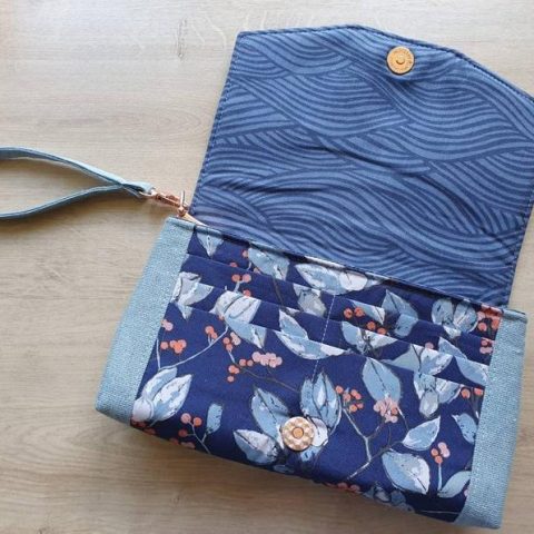 Take Note Zipper Pouch FREE pattern - Sew Modern Bags
