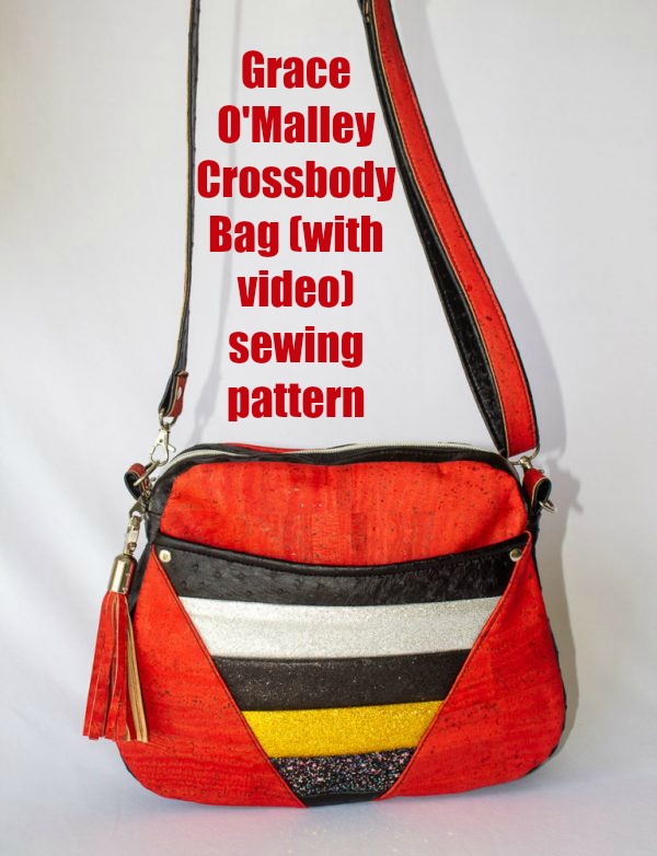 Grace O'Malley Crossbody Bag (with video) sewing pattern