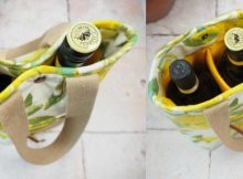 Heraklion Wine Tote Bag sewing pattern