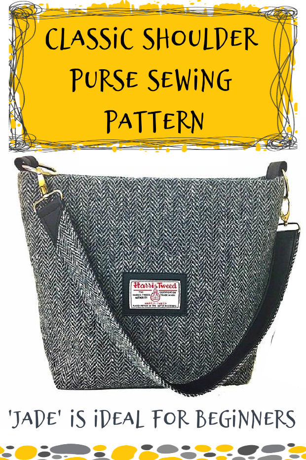 Jade purse sewing pattern - Sew Modern Bags