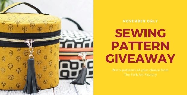Great sewing pattern giveaway for November - Sew Modern Bags