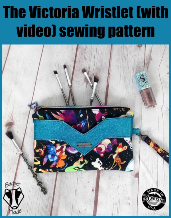The Victoria Wristlet (with video) sewing pattern
