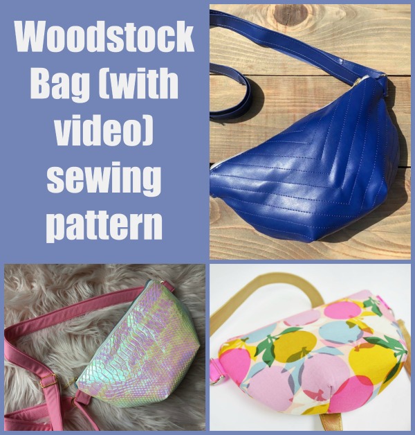 Woodstock Bag (with video) sewing pattern