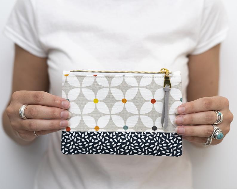 Cecily Zipper Pouch (3 sizes) - Sew Modern Bags