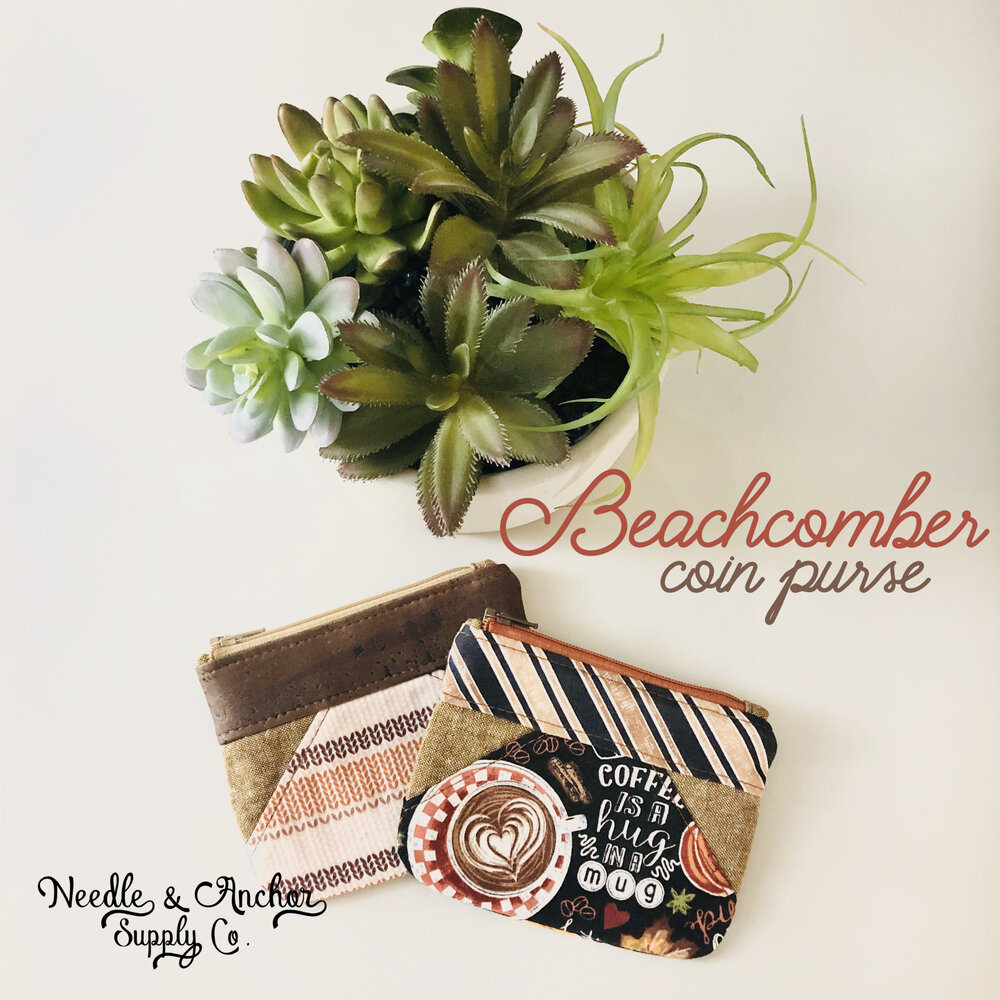 Beachcomber Coin Purse sewing pattern