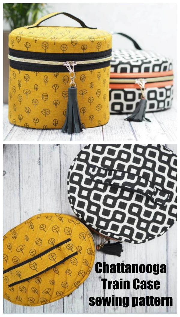 Chattanooga Train Case sewing pattern