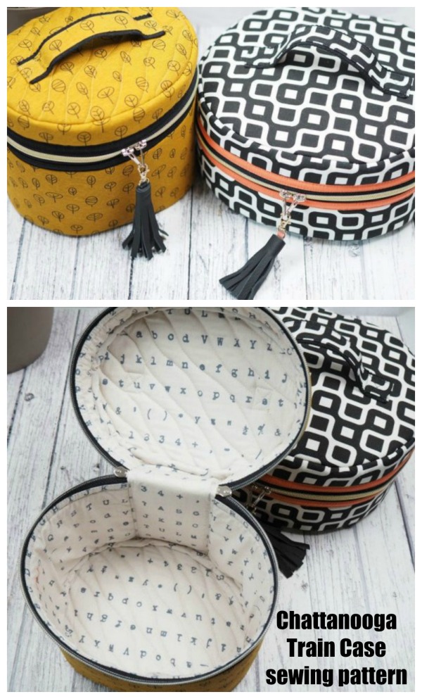 Chattanooga Train Case sewing pattern