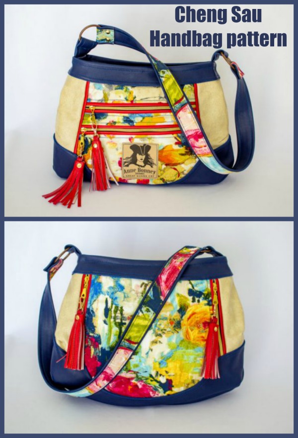 Cheng Sau Handbag (with video) sewing pattern - Sew Modern Bags