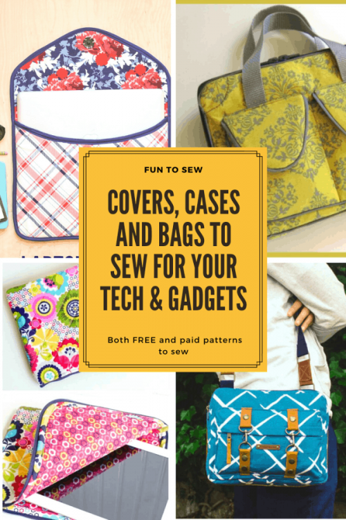 Mini Crossbody Bag Cell Phone sewing pattern - Sew Modern Bags