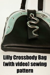 Lilly Crossbody Bag (with video) sewing pattern - Sew Modern Bags