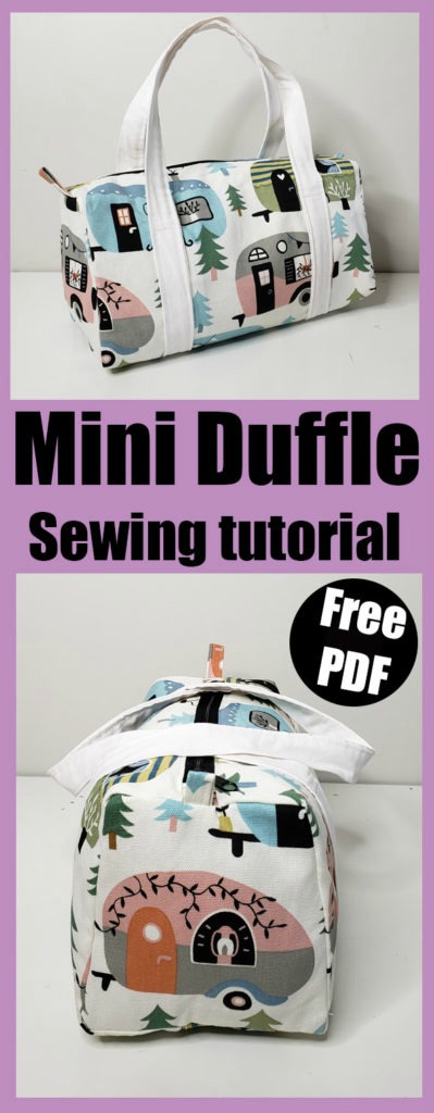 Free Mini Duffel Bag Pattern