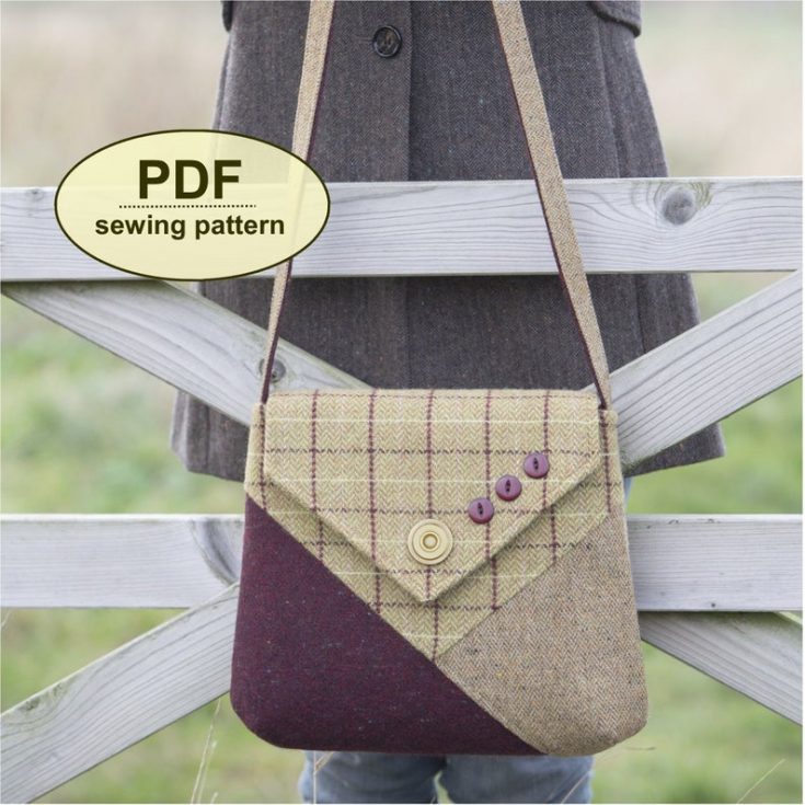 Ramona Mini Hipster FREE sewing pattern Sew Modern Bags