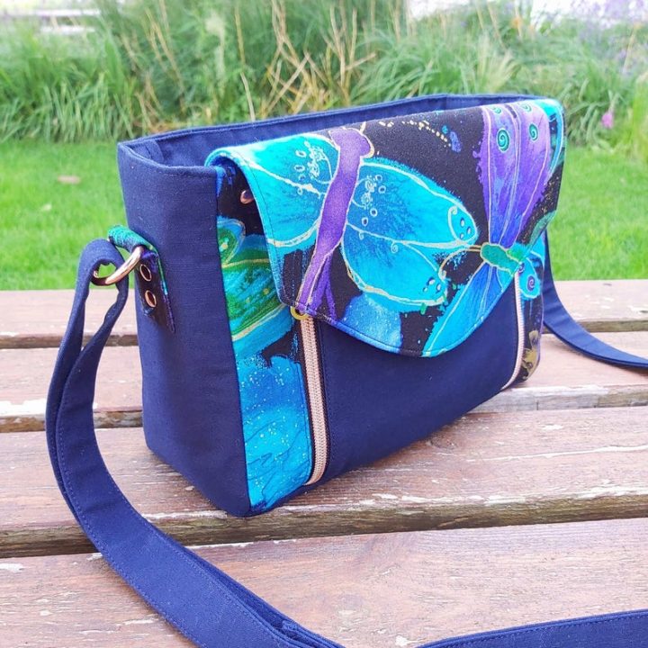 All Sew Petite bag sewing patterns available on Sew Modern Bags