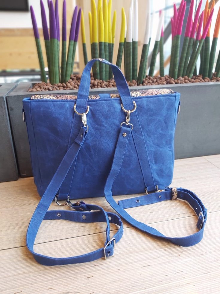 Lila Convertible Messenger Bag Sew Modern Bags