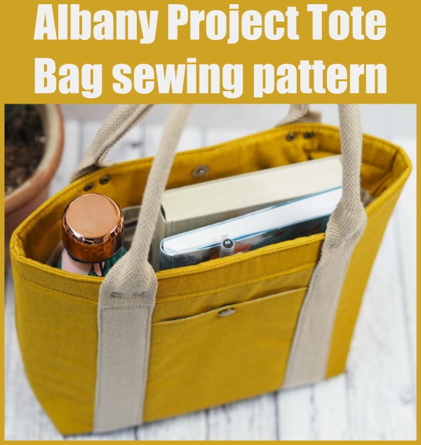 Albany Project Tote Bag sewing pattern