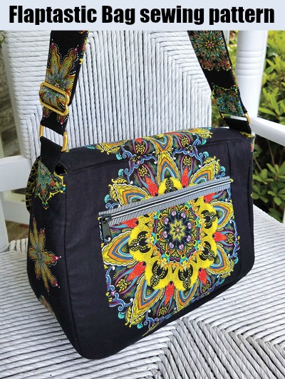 Flaptastic Bag sewing pattern - Sew Modern Bags