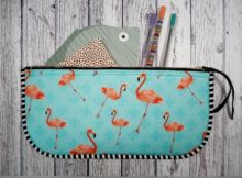 Super Easy Pencil Case FREE sewing pattern