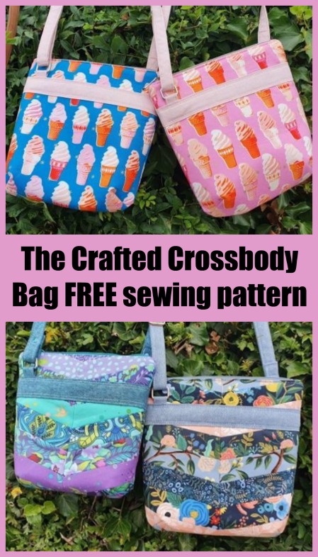 30+ Designs Crossbody Purse Sewing Pattern