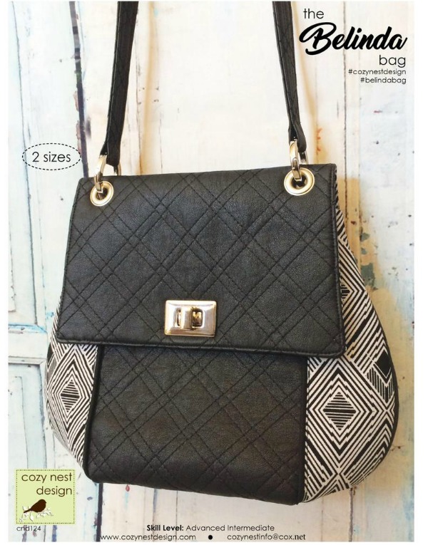 Belinda Bag (2 sizes) sewing pattern