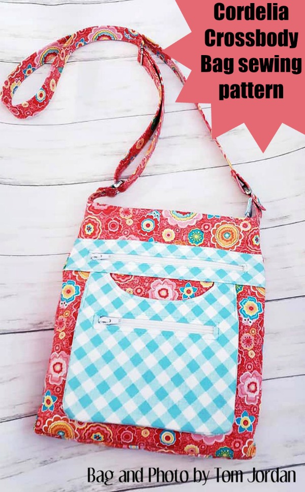 Cordelia Crossbody Bag sewing pattern - Sew Modern Bags