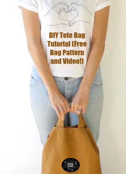 DIY Tote Bag Tutorial (Free Bag Pattern and Video!)