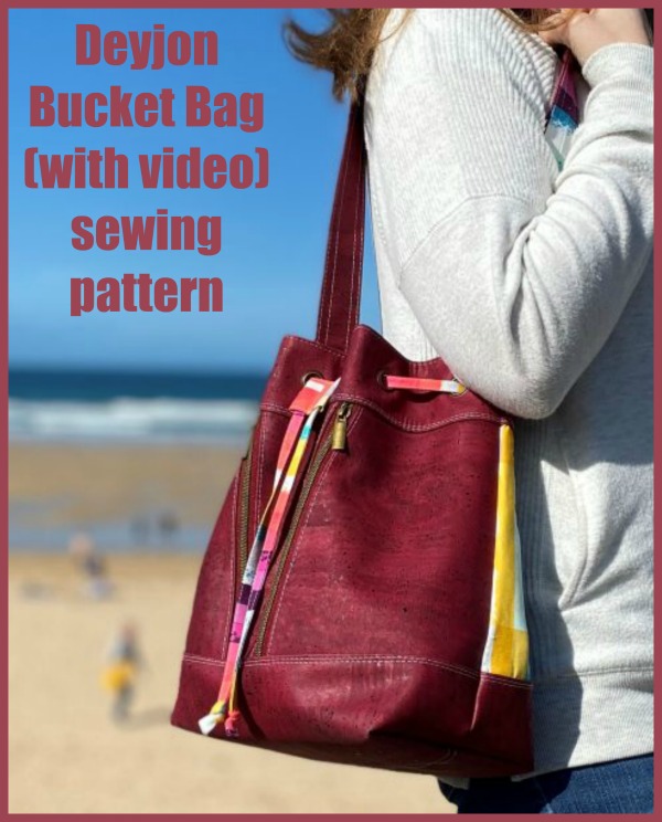 Deyjon Bucket Bag (with video) sewing pattern - Sew Modern Bags