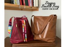 Deyjon Bucket Bag (with video) sewing pattern