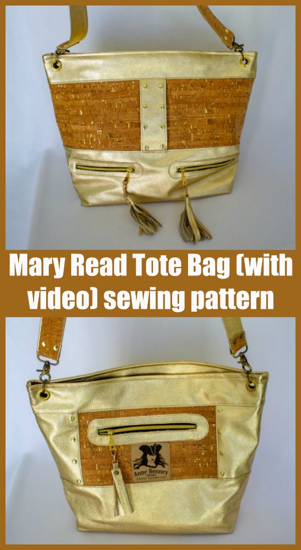 Mary Read Tote Bag (with video) sewing pattern