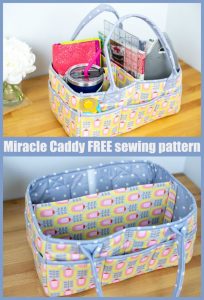 Miracle Caddy FREE sewing pattern - Sew Modern Bags