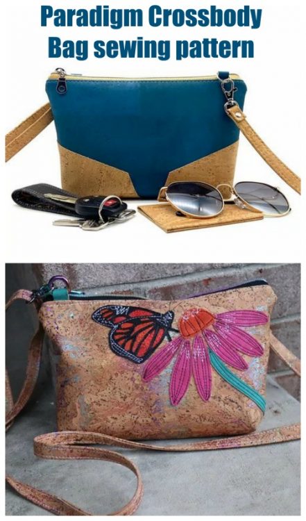 Paradigm Crossbody Bag sewing pattern - Sew Modern Bags
